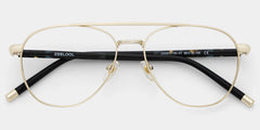 Calvin Aviator Gold Glasses