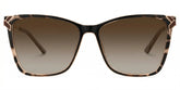 Tricee Square Tortoise Glasses