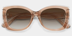 Rosie Clear Brown Butterfly Sunglasses