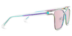 Shine Square Iridescent Sunglasses