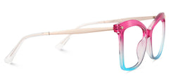 Isaebella Butterfly Pink Blue Glasses