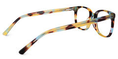 Angell Rectangle Tortoise Glasses