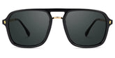Kilworth Aviator Black Glasses