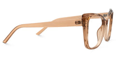 Farris Square Brown Glasses