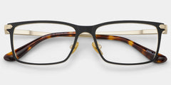 Alexander Rectangle Black Glasses