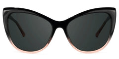 Shelby Cateye Black-Pink Glasses
