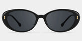 Blaire Oval Black Glasses