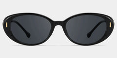 Blaire Oval Black Glasses