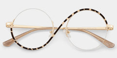 Flozif Round Tortoise Glasses