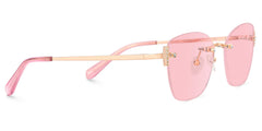 Jaxon Rectangle Rose Gold Glasses