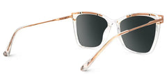 Krystle Square Clear Glasses