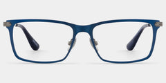 Alexander Rectangle Blue Glasses