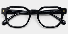 Hope Round Black Glasses
