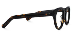 Malloy Round Black and Tortoise Glasses
