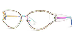 Star Cateye Iridescent Glasses