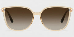 Annalisa Square Beige Glasses