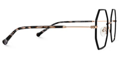 Griffith Geometric Black Glasses