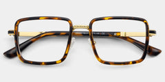 Hunter Square Tortoise Glasses