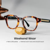 Hope Round Tortoise Glasses