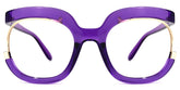 Darice Round Purple Glasses
