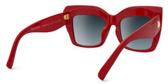Alberta Cat Eye Red Sunglasses