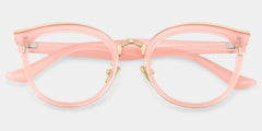 Eleanore Cat Eye Pink Glasses