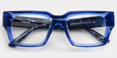 Orson Rectangle Blue Glasses