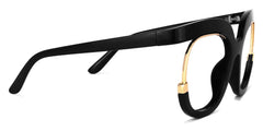 Darice Round Black Glasses