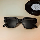 Nia Square Black Sunglasses