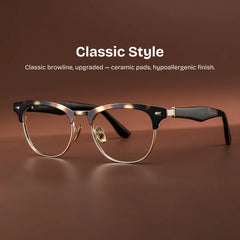 Penelope Browline Tortoise Glasses
