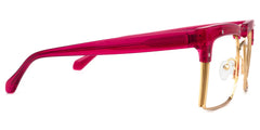 Kiana Square Bright-Pink Glasses