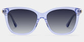 Isabella Clear Blue Square Sunglasses