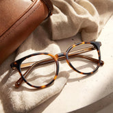 Allison Tortoise Round Glasses