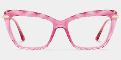 Juliet Cateye Pink Glasses