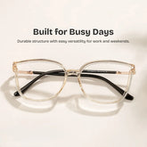 Annalisa Square Beige Glasses
