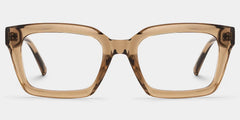 Grover Rectangle Beige Glasses