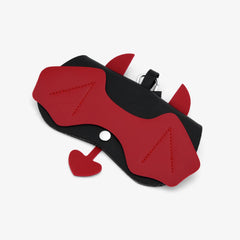 Black Red Little Devil Eyeglasses Bag With Hook