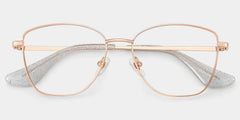 Skyler Square Rose Gold Glasses