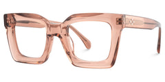 Lobo Square Beige Glasses