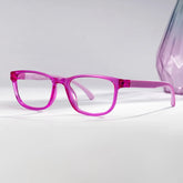 Robin Rectangle Pink Glasses