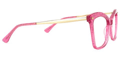Isaebella Butterfly Bright-Pink Glasses