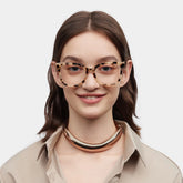 Sage Rectangle Tortoise Glasses