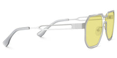 Hype Geometric Silver Sunglasses