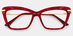 Juliet Cateye Red Glasses
