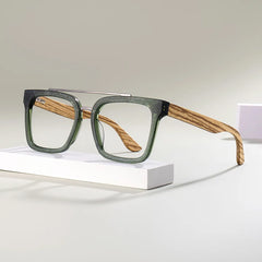 Pascal Aviator Green Glasses