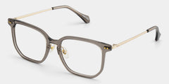 Eve Rectangle Brown Glasses