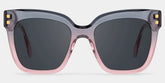 Minguela Square Gray Pink Sunglasses
