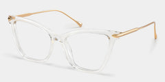 Hilary Butterfly Clear Glasses