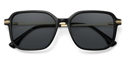 Jetson Rectangle Black Sunglasses