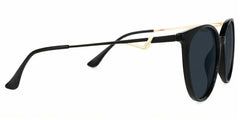 Chanty Round Black Glasses